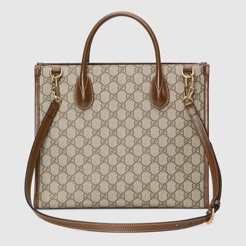 Gucci GG Small Tote Bag Shoulder Bag 659983 Beige